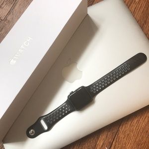 38mm Space Grey Apple Watch Series 1